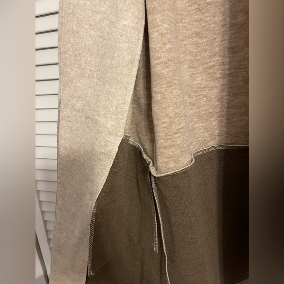 Whitmore Open Front Color block Coat - Picture 2 of 5